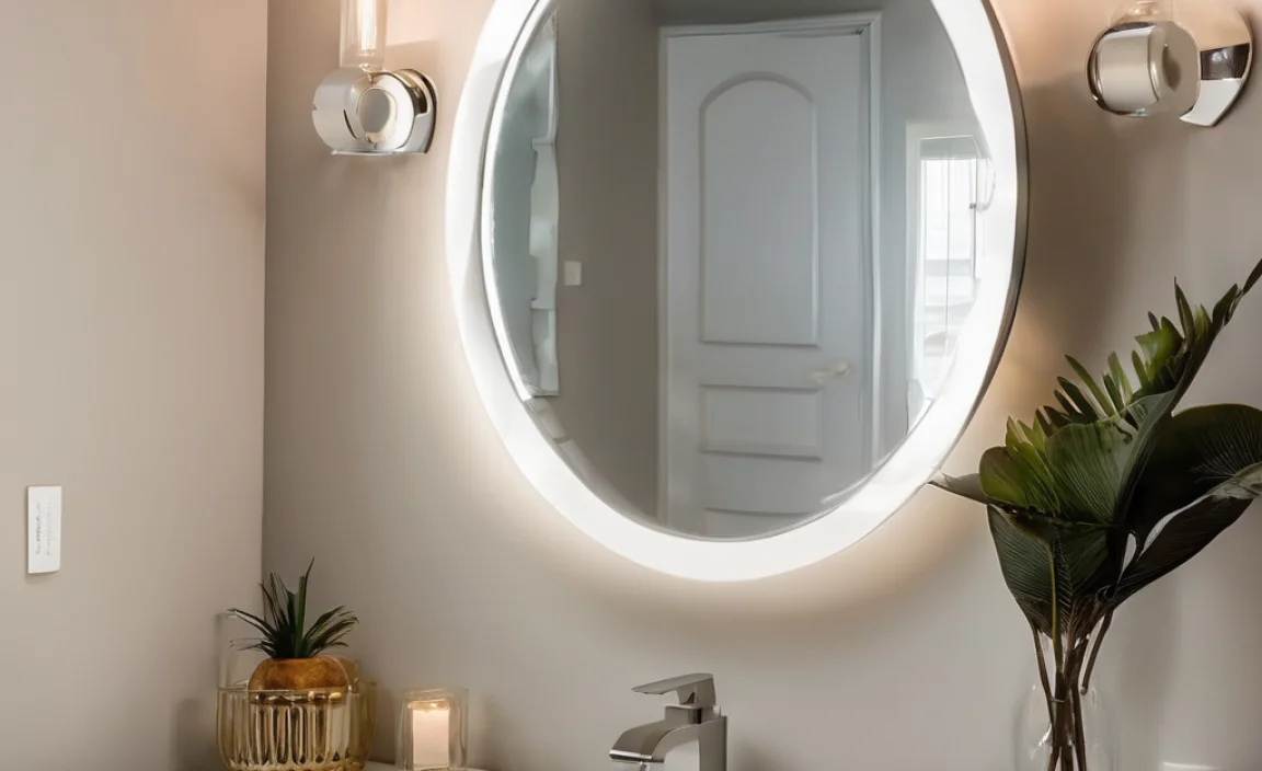How Far Above Mirror Should Vanity Light Be? Tips Inside!