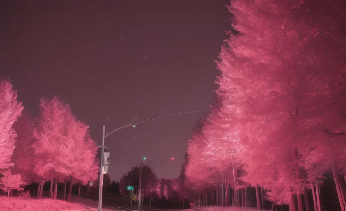 How IR Light Enhances Night Vision