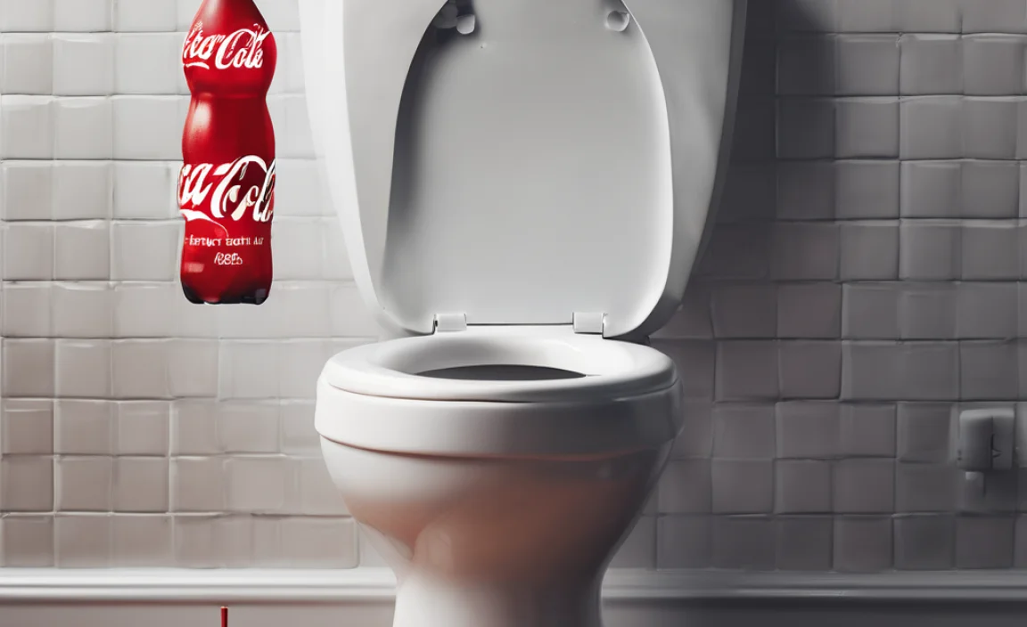 How To Clean A Toilet Bowl With Coca-Cola Effectively