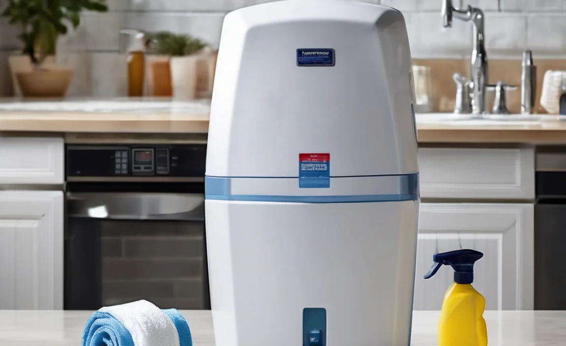 How To Clean A Water Softener: Easy Step-By-Step Guide