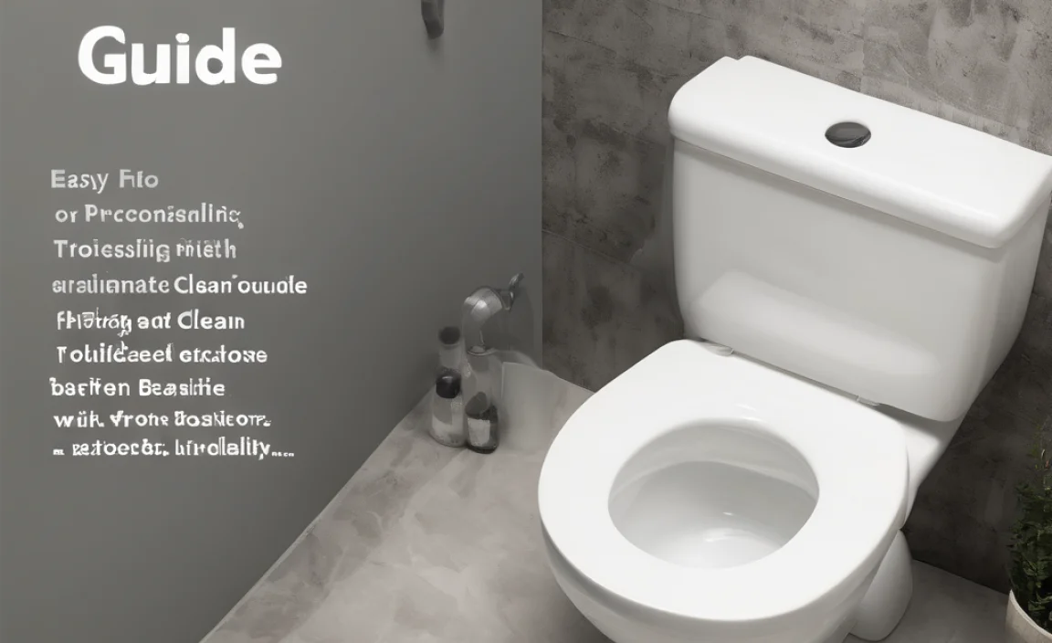 How to Clean Around Toilet Base: Easy Ultimate Guide