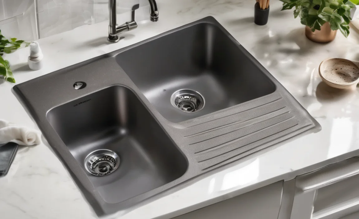 How To Clean Composite Sinks: Tips And Tricks For Shine