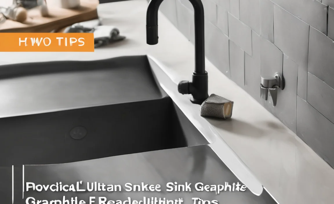 How To Clean Graphite Sink: Simple & Effective Tips!