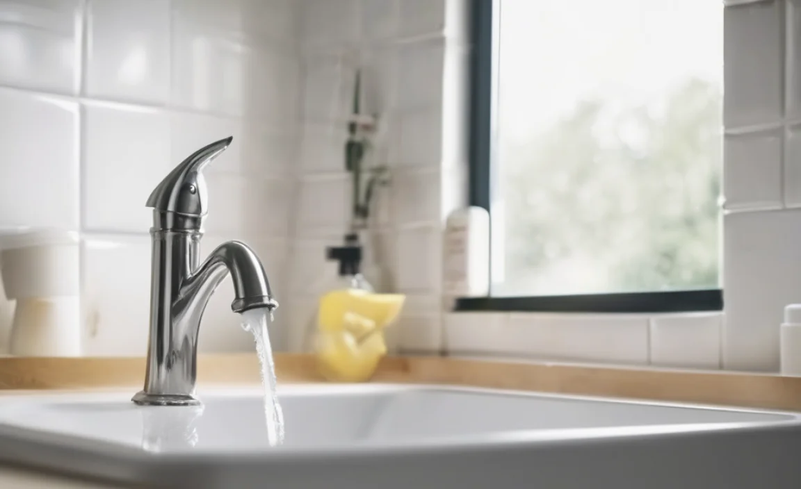 How to Clean Vomit Out of a Sink