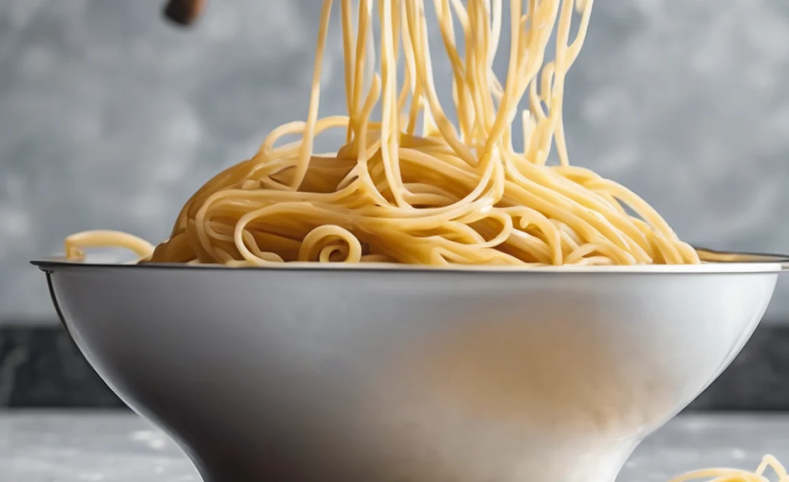 How to Drain Pasta Without a Strainer