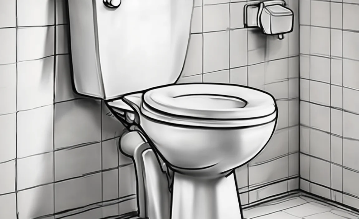 How To Draw A Toilet: Simple Steps