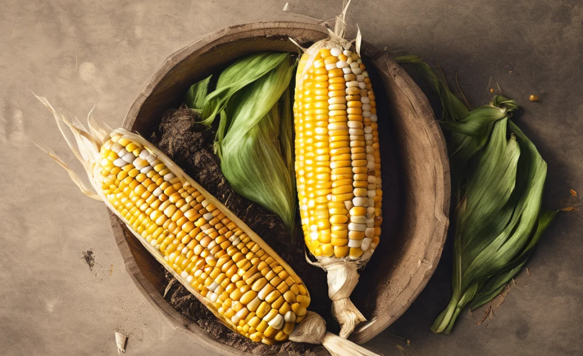 How to Prepare Corn Cobs for Composting (The Right Way!)