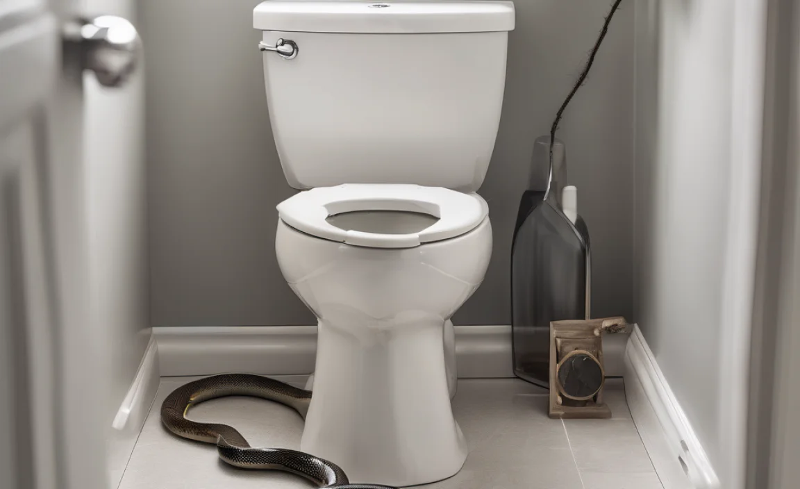 How to Properly Use a Toilet Snake