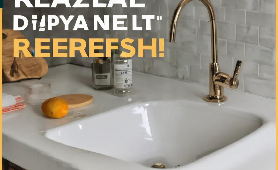 How to Reglaze a Sink: Easy DIY Refresh!