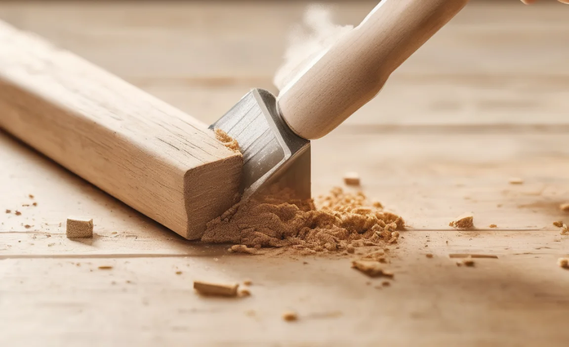 How to Remove Dried Wood Filler