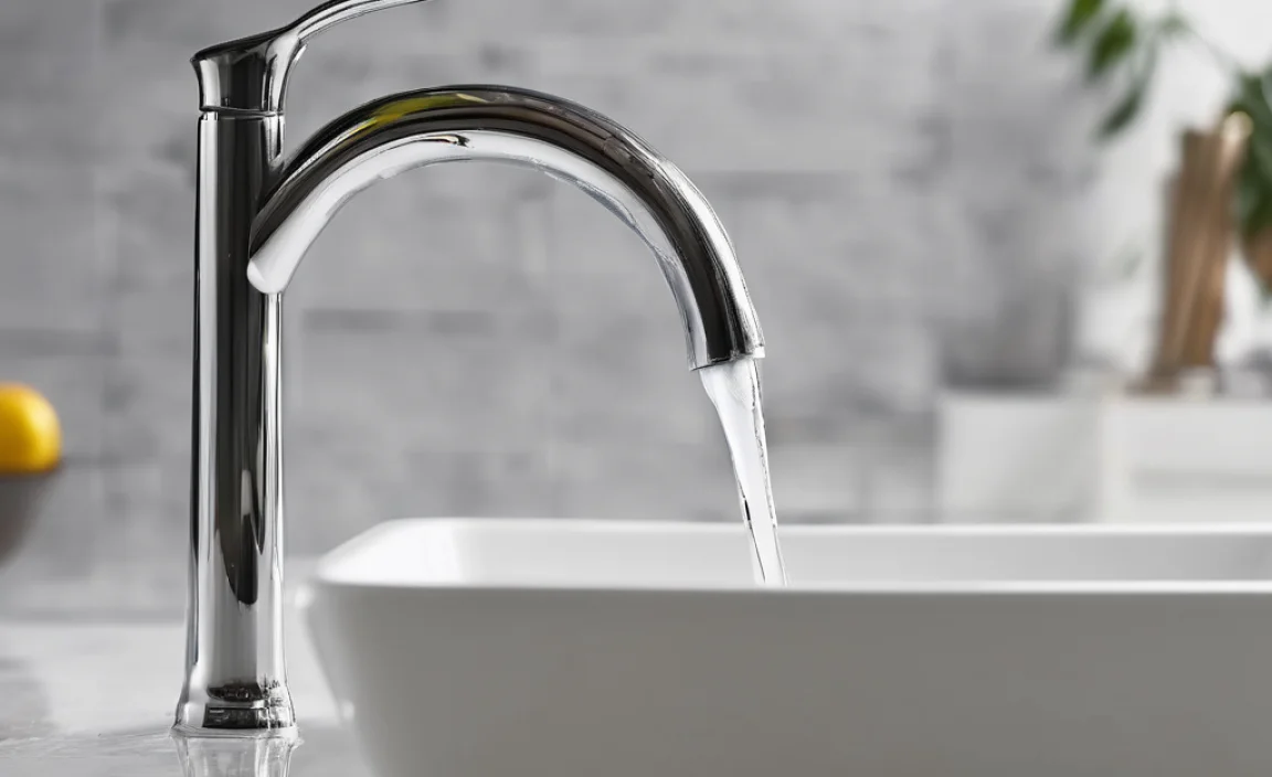 How to Remove Limescale From Faucet With Vinegar