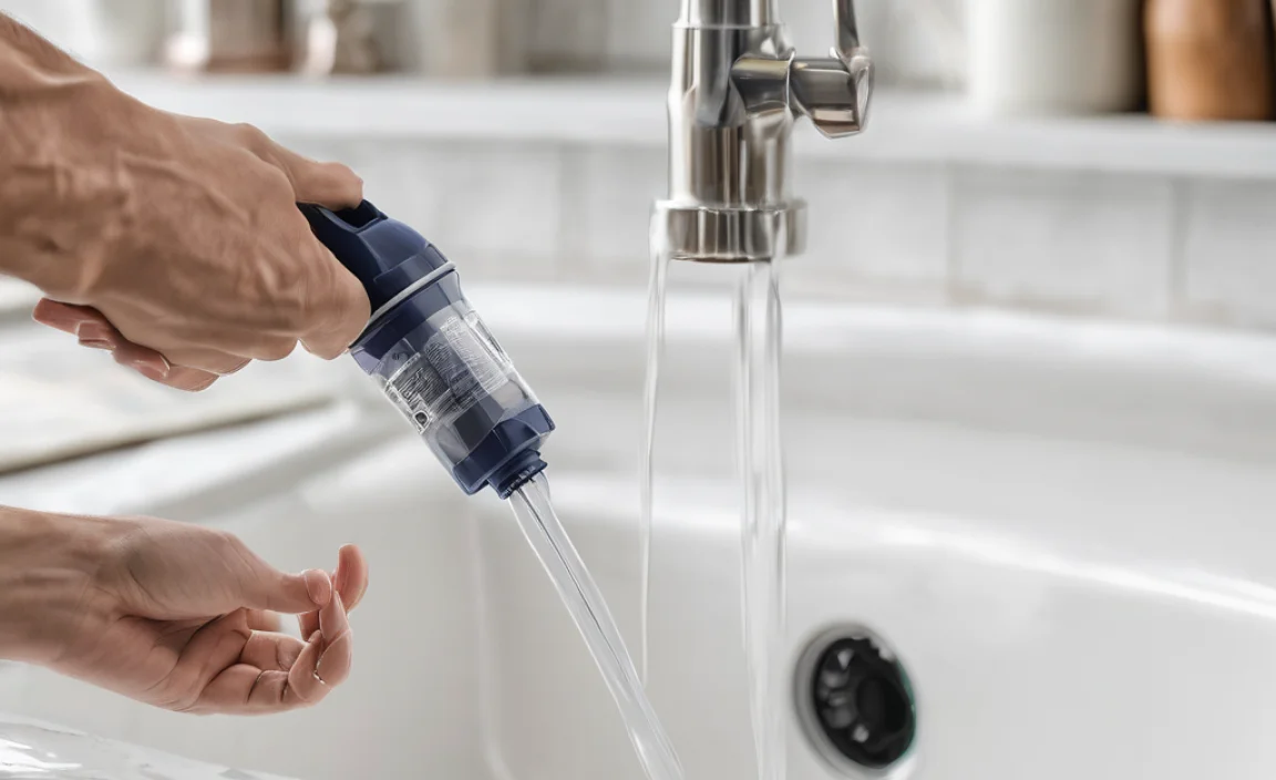 How to Remove Sink Sprayer Quick Connect: Easy Guide