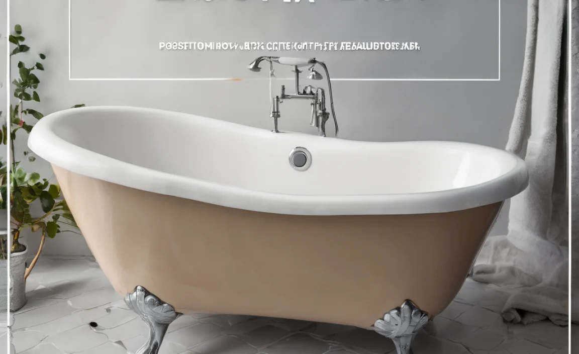 How to Repair Chip in Bathtub: Easy Fix!