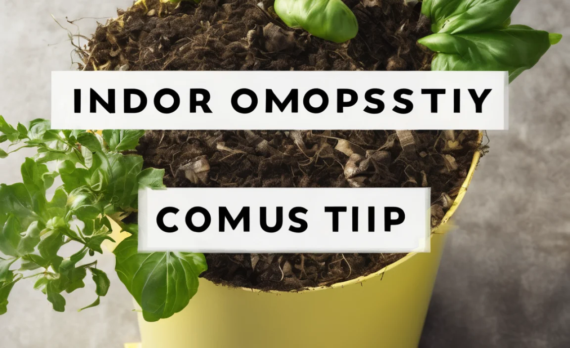 Indoor Composting DIY: Genius Eco-Tip