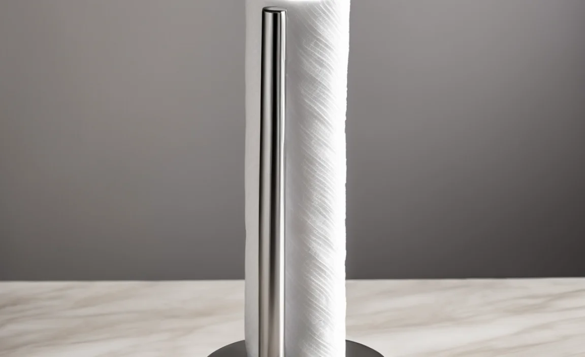Installation Options for Paper Towel Holders for Large Rolls