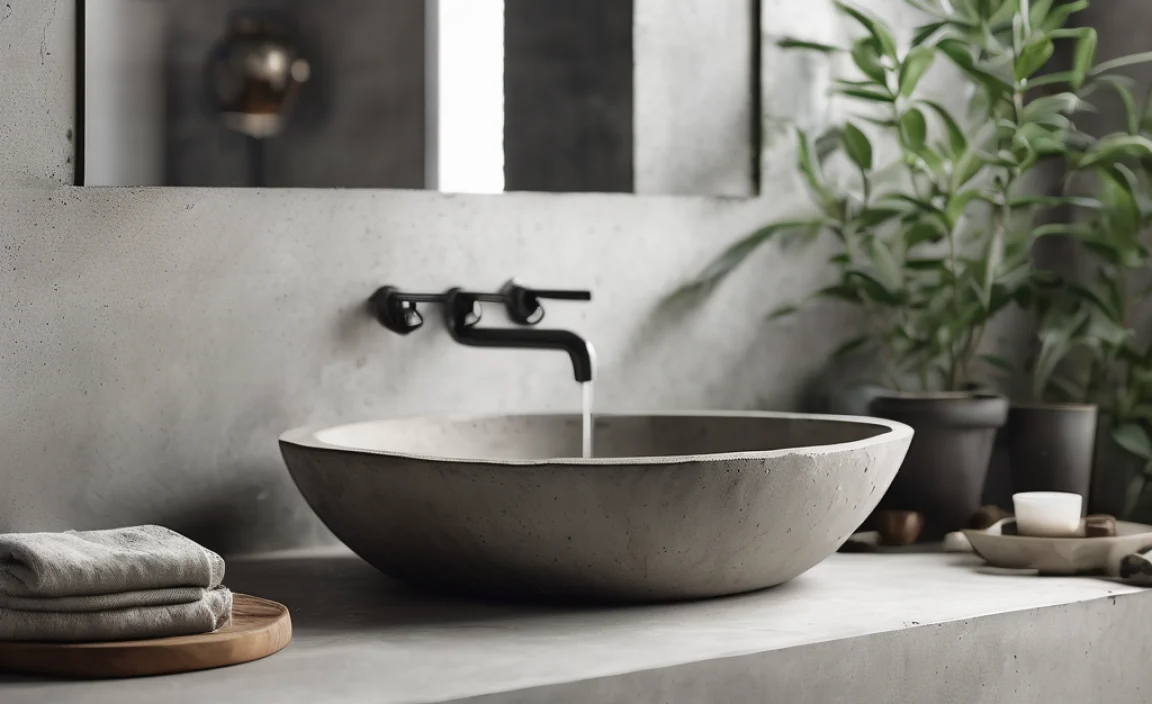 Materials Needed for a DIY Concrete Sink