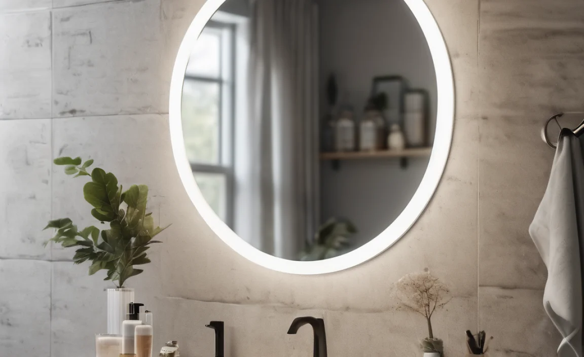 Measuring for Your Bathroom Mirror