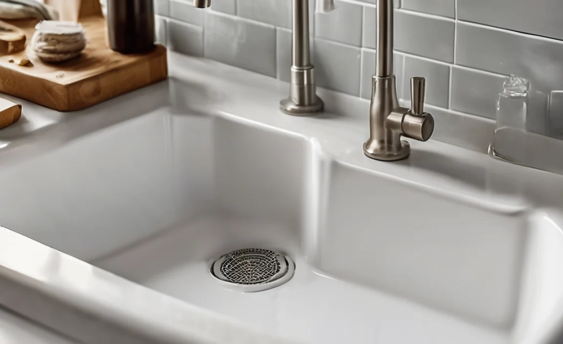 Removing the Old Sink Basket