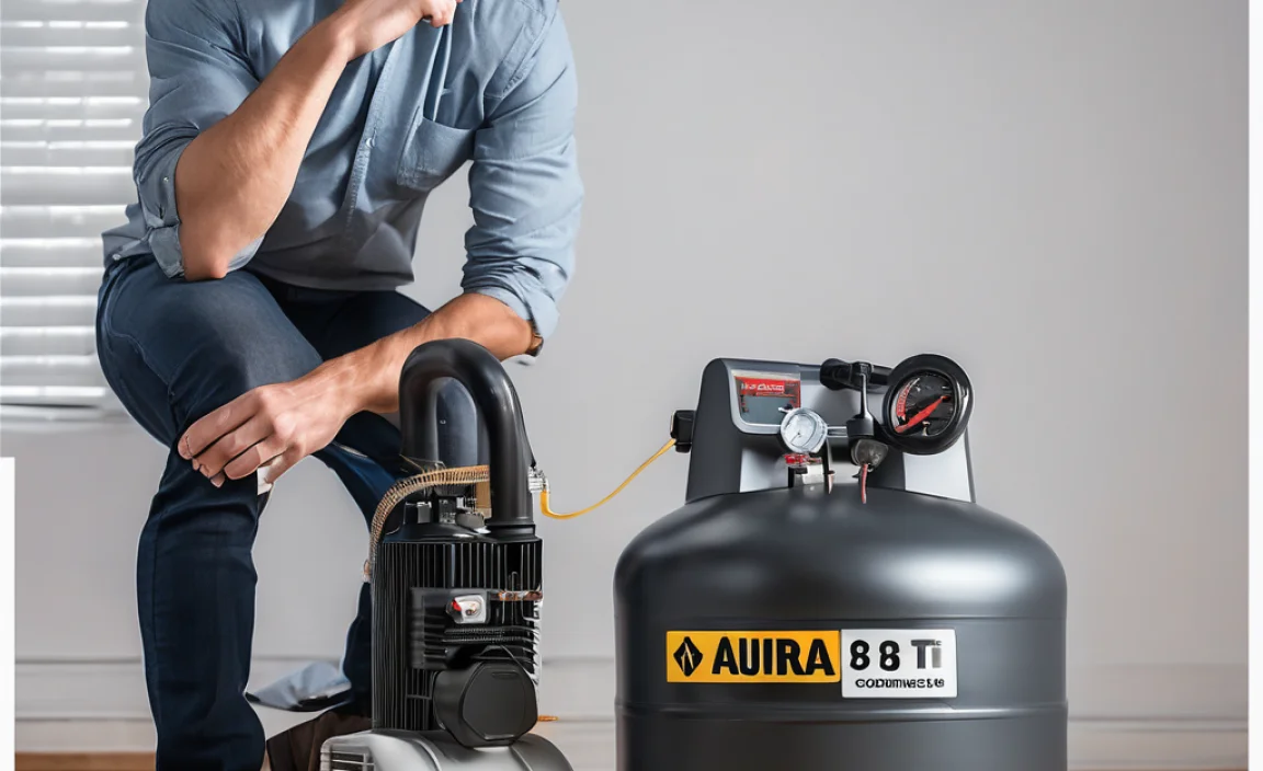 Setting Up and Using Your New Compressor Safely