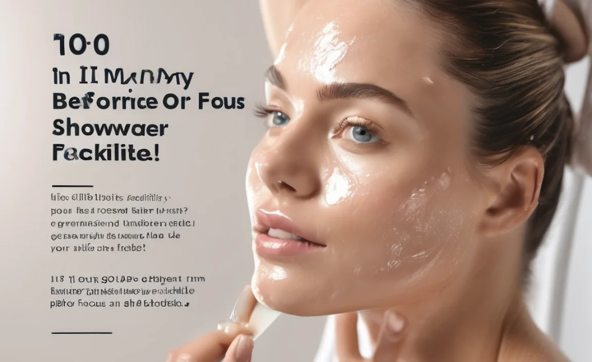 Should I Do My Skincare Before Or After Showering?