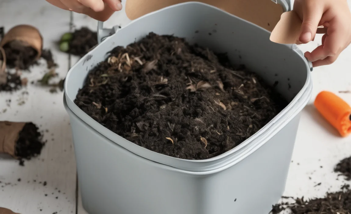 Step-by-Step: Composting with Kids, Stink-Free!