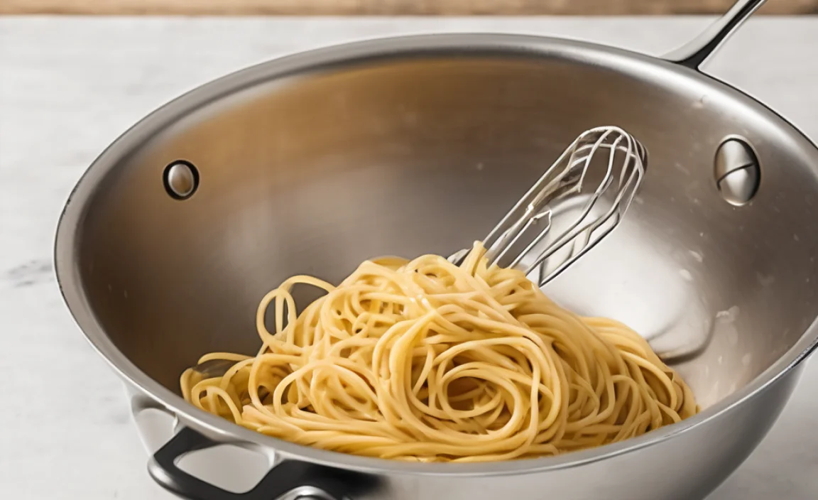 Step-by-Step Process for Draining Pasta Without a Strainer