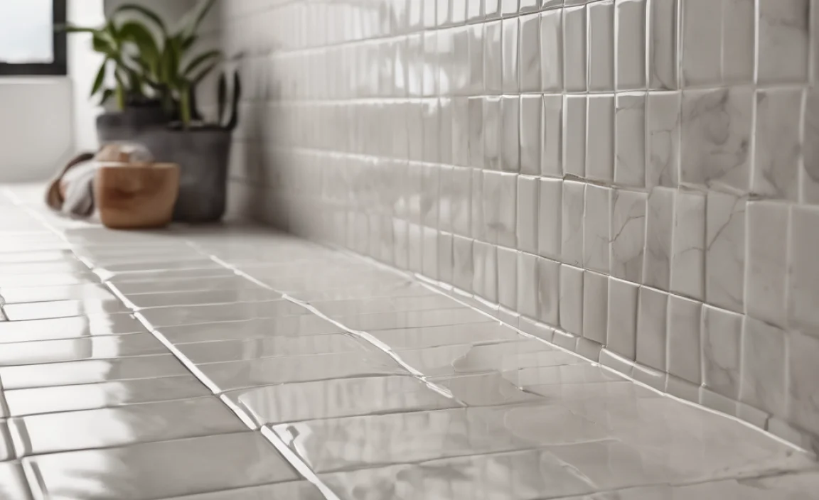 Steps to Grout Peel and Stick Tile