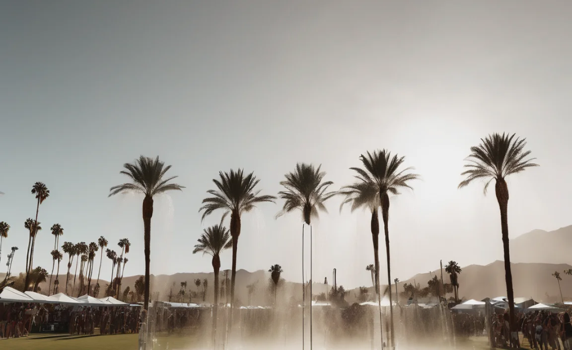 Tips for Showering at Coachella