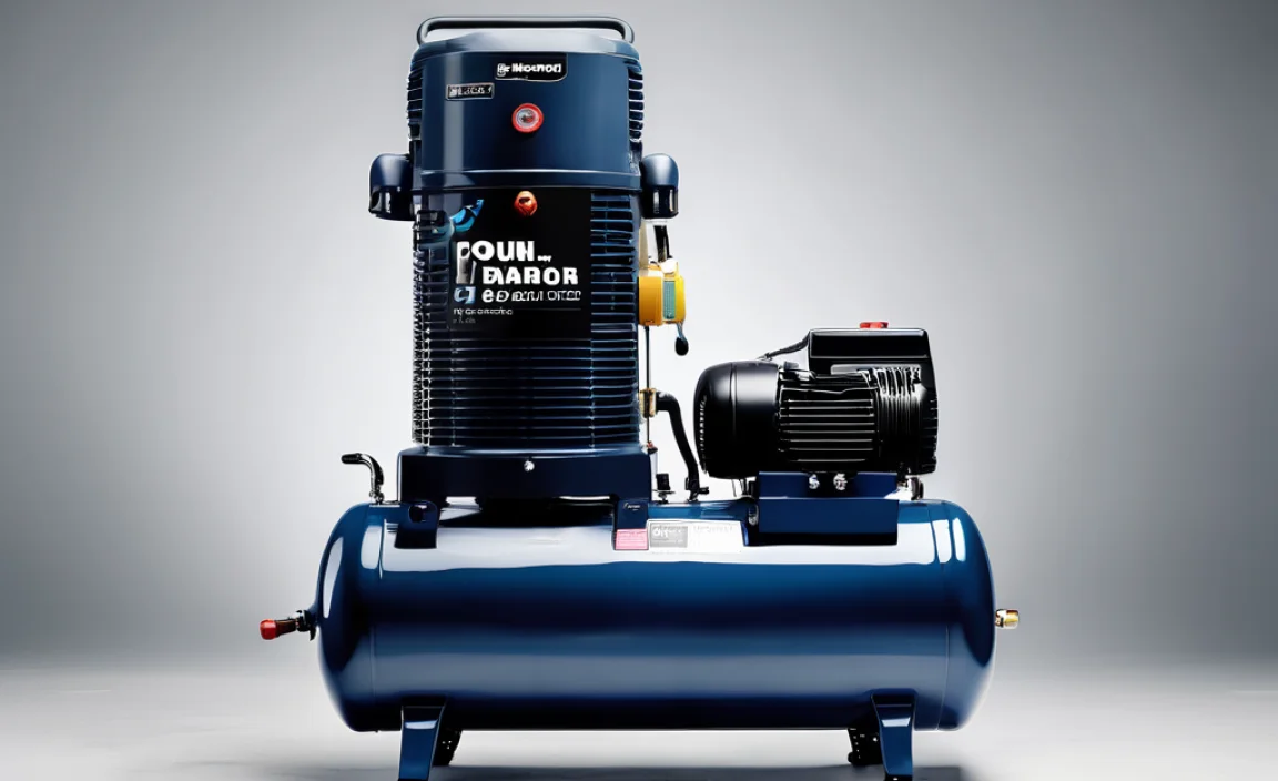 Top Features That Make a 20-Gallon Two-Stage Compressor “Genius”