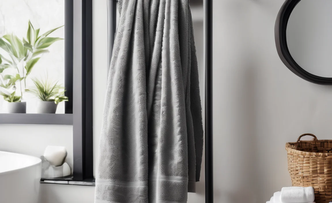 Towel Rack Height for Different Bathroom Users