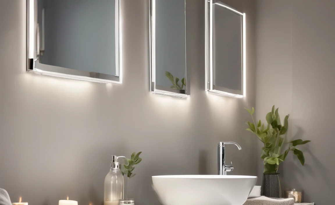 Types of Chrome Vanity Lights