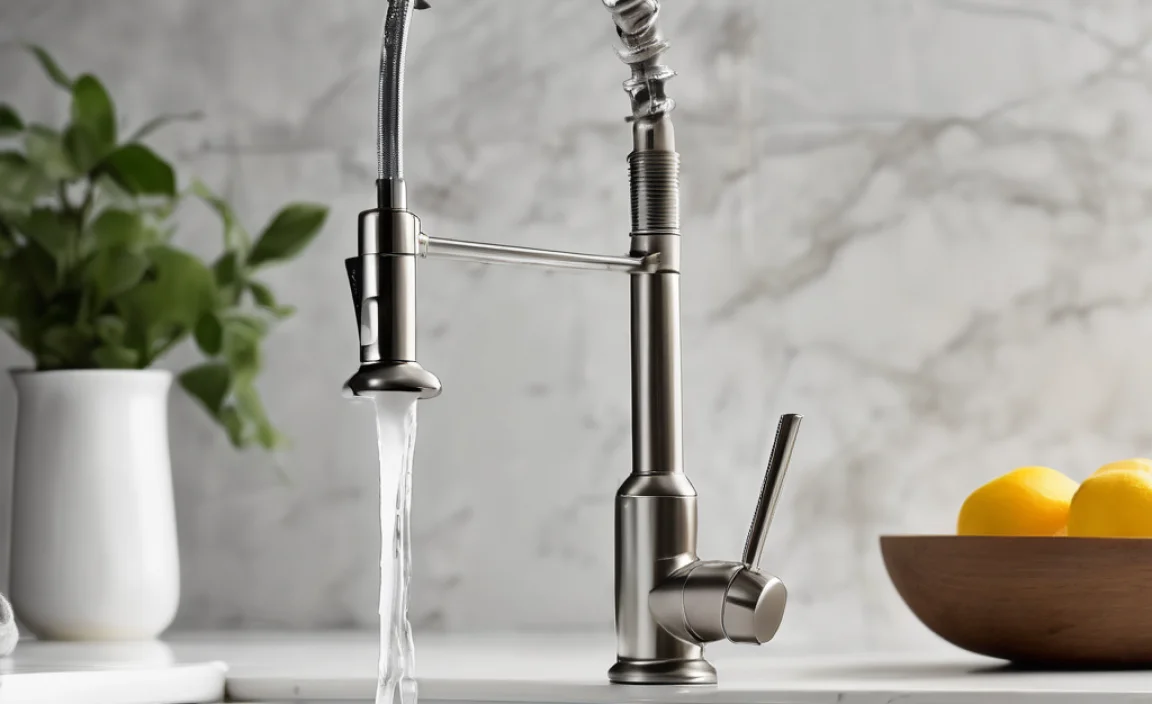 Types of Faucets Suitable for Vinegar Cleaning