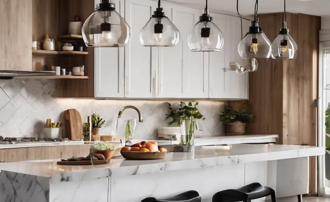 Types of Lighting for Kitchen Islands