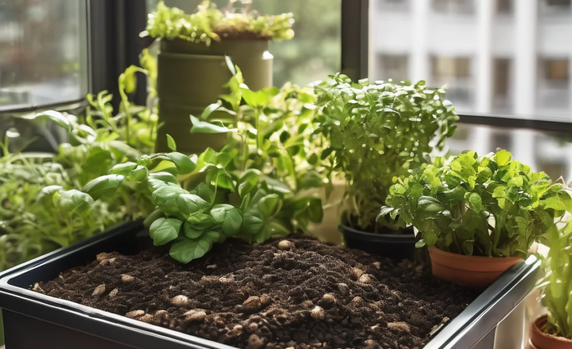Using Your Worm Castings for Balcony Garden Success