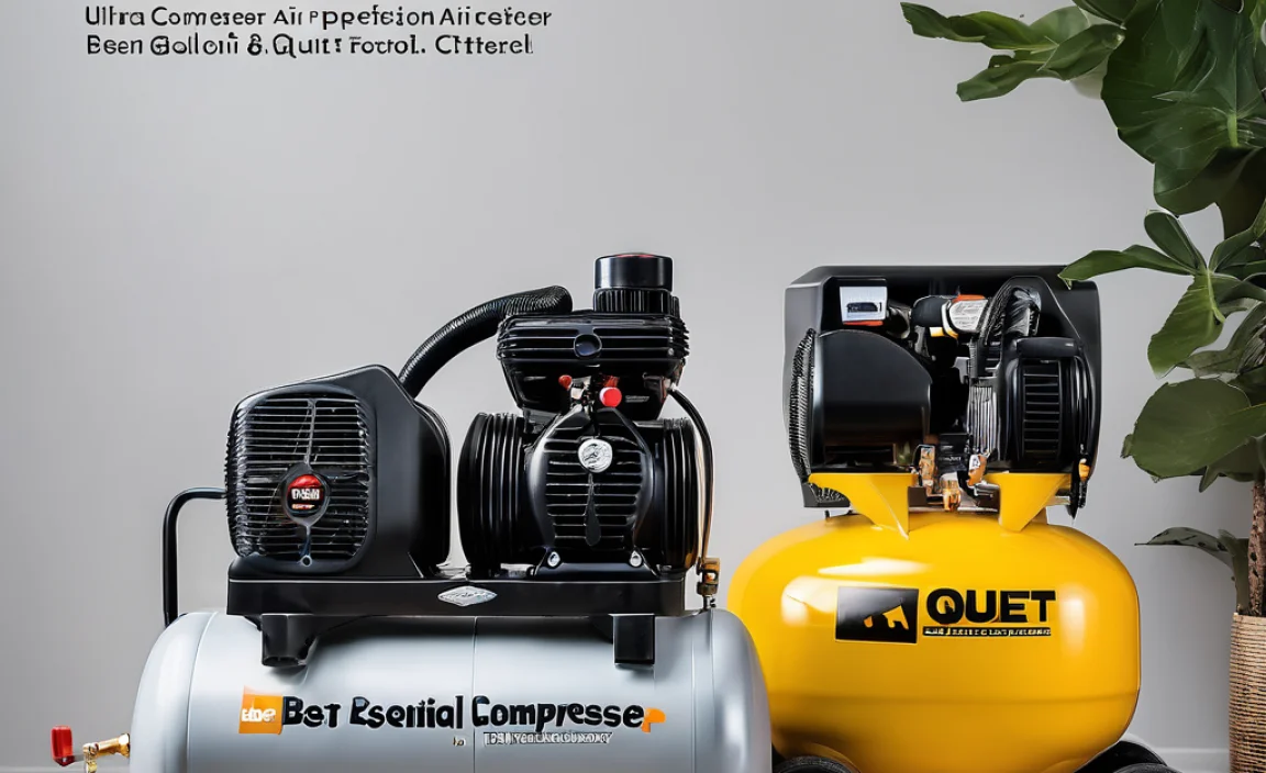 What Can You Do with an 8-Gallon Ultra-Quiet Air Compressor?