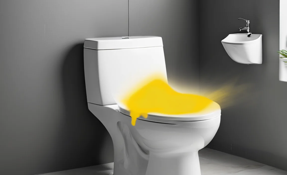What Causes Yellow Stains in Toilet Bowl?
