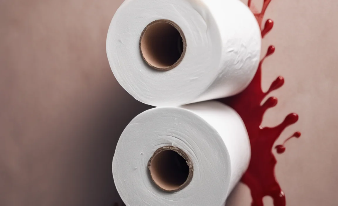 When Wiping Blood on Toilet Paper: Should You Worry?