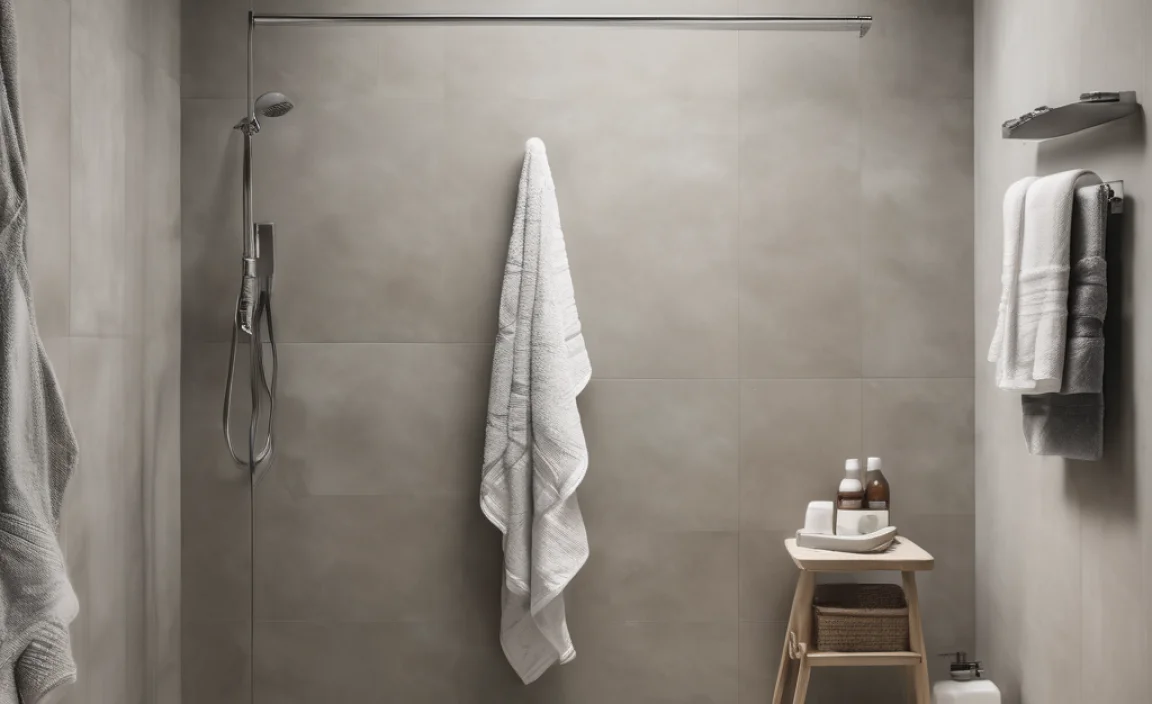 Where to Hang Wet Towels After Shower? Smart Ideas!