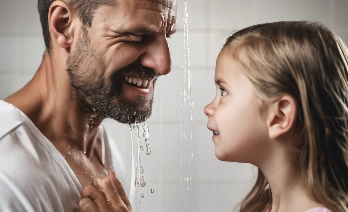 Who Showered With His Daughter? The Shocking Truth
