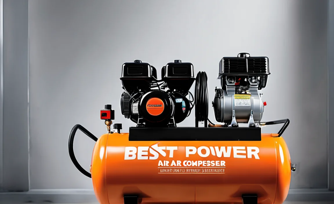 Why a 15-Gallon Gas Air Compressor is Your DIY Buddy