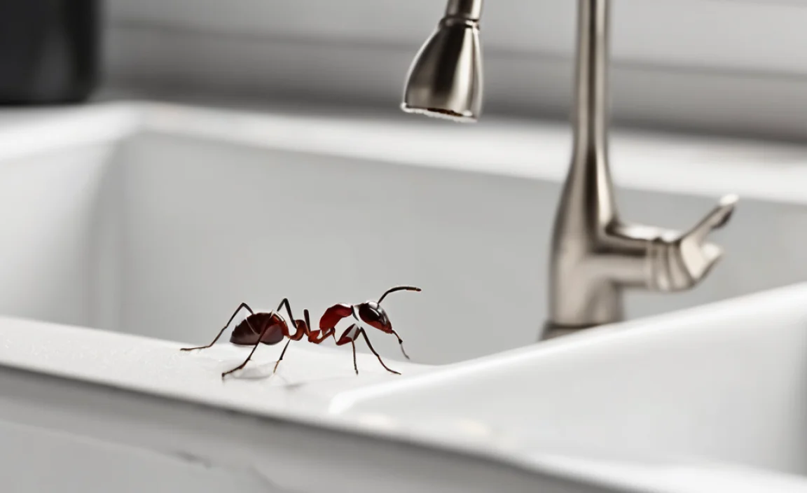Why Are Ants Attracted to the Kitchen Sink?