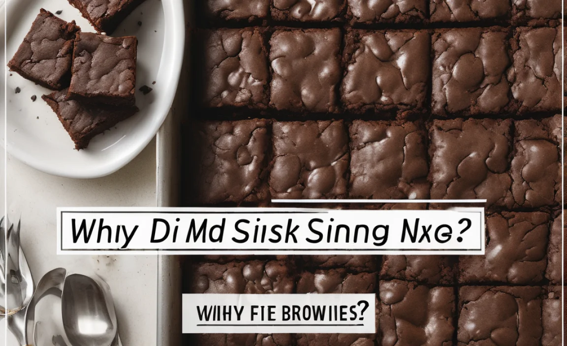 Why Did My Brownies Sink? Easy Fixes!