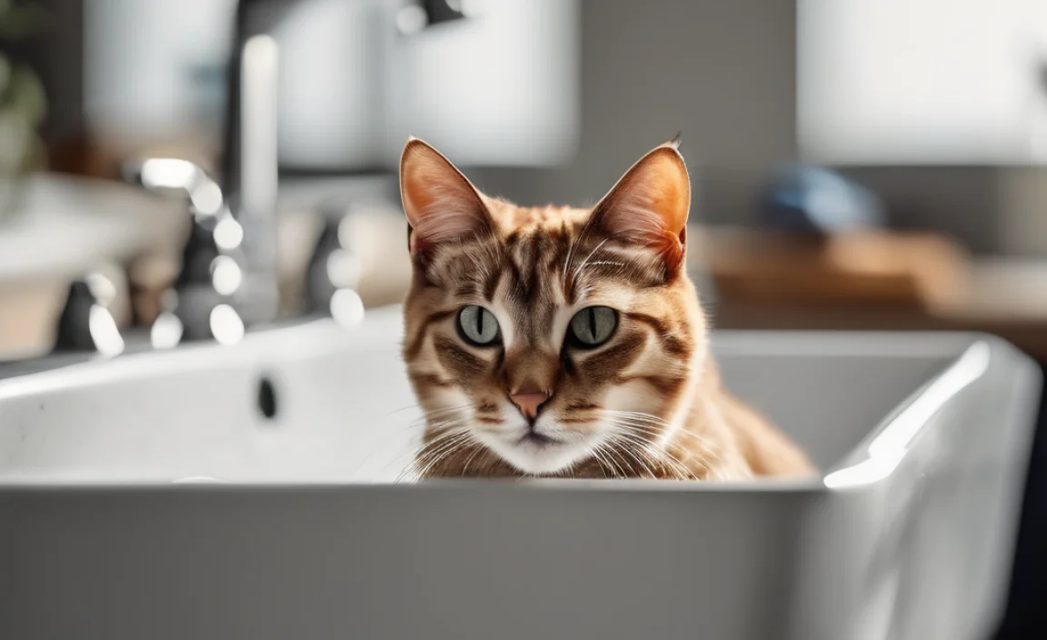 Why Your Cat is Drawn to the Sink