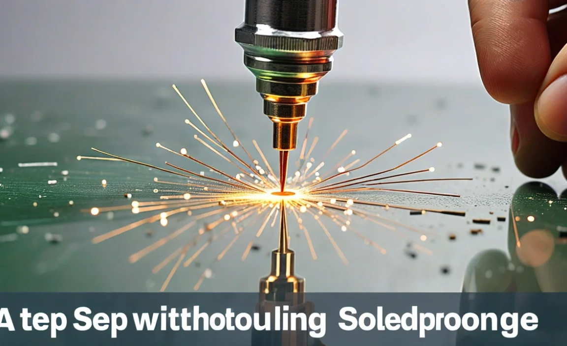 A Step-By-Step Guide On How To Solder Without Soldering Sponge