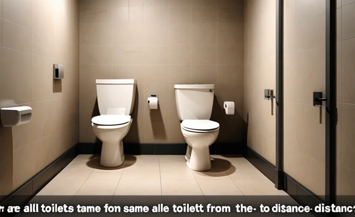 Are All Toilets The Same Distance From The Wall? Find Out!