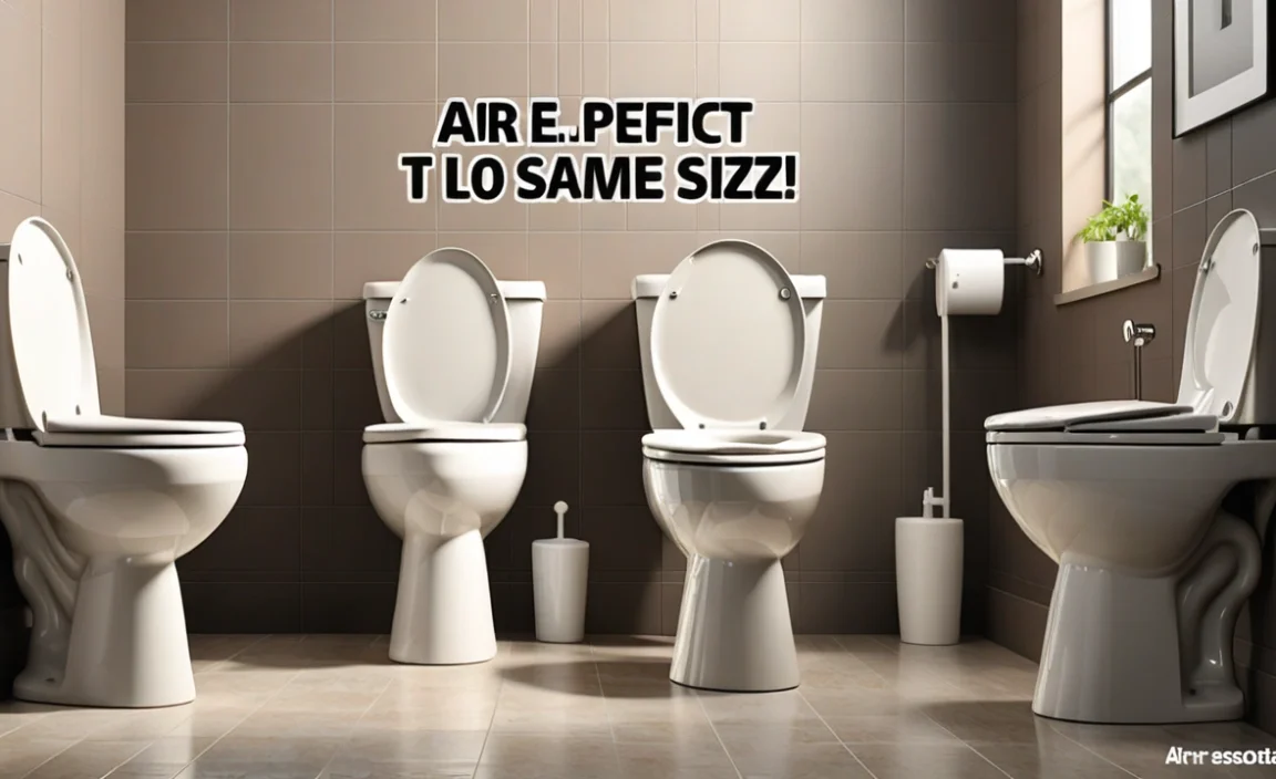 Are All Toilets The Same Size? Find The Perfect Fit!