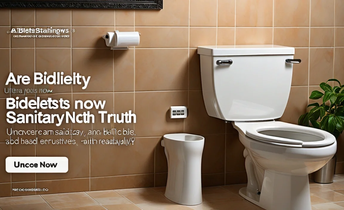 Are Bidets Sanitary? Uncover The Truth Now!