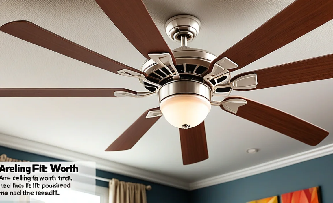 Are Ceiling Fans Worth It? Discover The Truth Here!