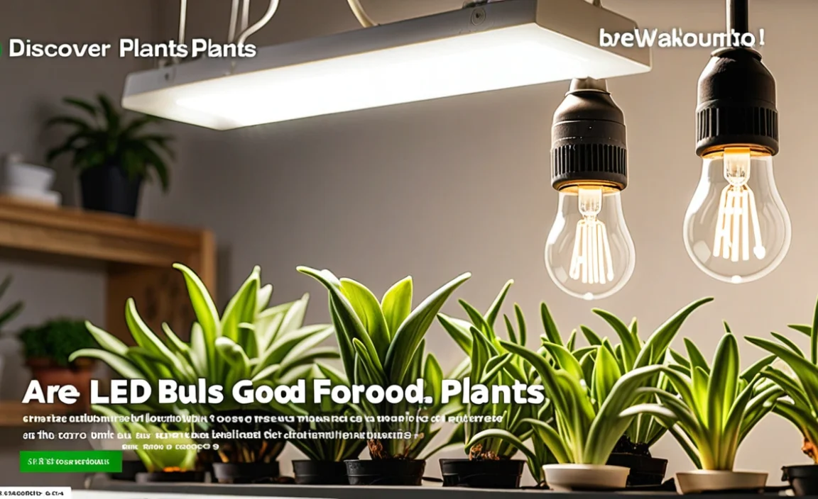 Are Led Bulbs Good For Plants? Discover The Benefits!