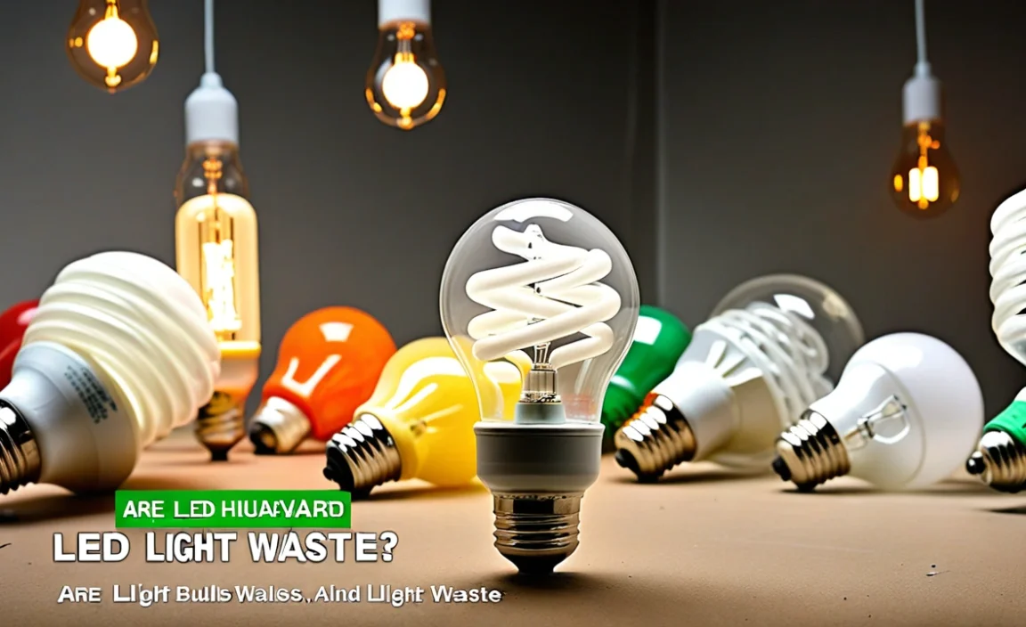 Are Led Light Bulbs Hazardous Waste? Find Out Now!
